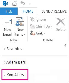 Access another person's mailbox .